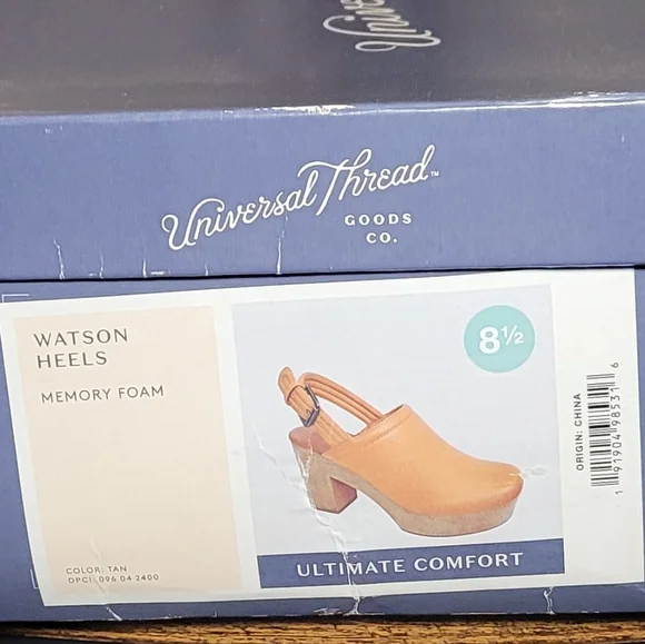 Universal Thread Women's Watson Platform Clog Heels. - Picture 9 of 9